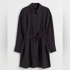 H&M Tie Belt Shirt Dress